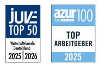 Auszeichnungen als Top-Arbeitgeber für Jurist:innen – JUVE, iurratio und azur100 bestätigen Watson Farley & Williams 2024/2025